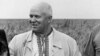 KAZAKHSTAN – Nikita Khrushchev during a visit to Kazakhstan. Kustanay region, July 28, 1956 