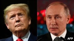 Дональд Трамп и Владимир Путин