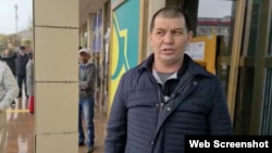 Азаматтық белсенді Мұратбай Баймағамбетов.