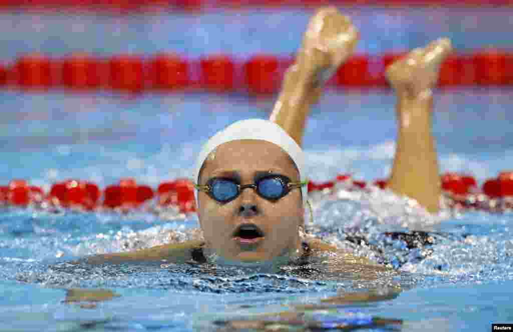Анна Стеценко, золота призерка Літніх Паралімпійських Ігор 2016 із плавання на дистанцію 100 метрів