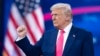 Președintele american Donald Trump la Conferința de acțiune politică conservatoare (CPAC). 