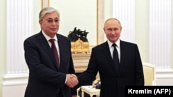 Վլադիմիր Պուտին-Կասիմ-Ժոմարտ Տոկաև հանդիպում Մոսկվայում, 21-ը օգոստոսի, 2021թ․