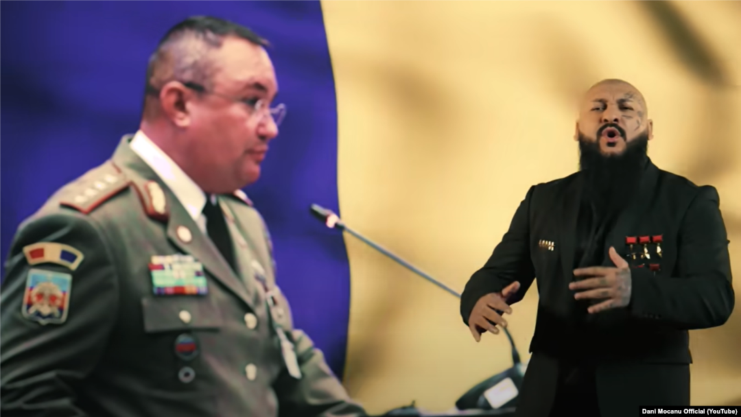 Cântărețul de manele Dani Mocanu îi dedică o melodie generalului Nicolae Ciucă, candidat la alegerile prezidentiale