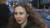 Участница группы Pussy Riot Мария Алёхина на свободе. Нижний Новгород, 23 декабря 2013 года.