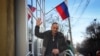 Ruslan Trubaç Kiyev rayon mahkemesiniñ oturışuvından soñ