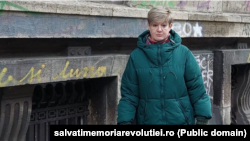 Nicoleta Giurcanu, participantă la protestele de la Universitate din decembrie 1989.