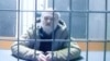 Александр Скобов на судебном процессе по видеосвязи