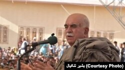 محمود خان اڅکزی ګلستان کې د اختر جلسې ته وینا کوي: ۲۰۱۹ز کال ۱۴ اګست