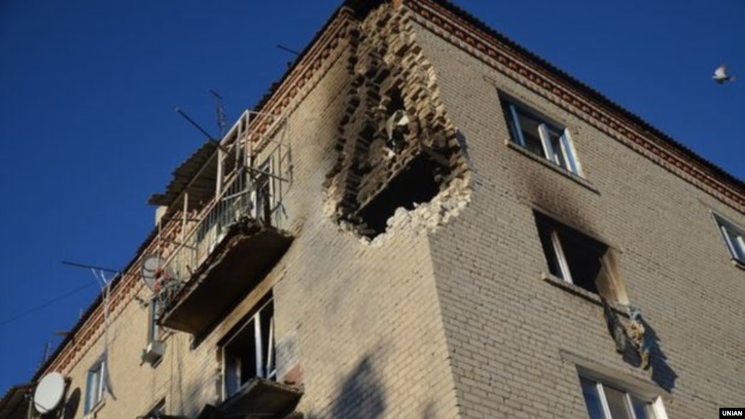 Сватово после взрывов. 30 октября 2015 года
