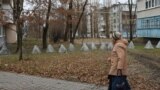 Женщина идет по пригороду Покровска, начало декабря 2024 года.<br />
<br />
В первые дни полномасштабного российского вторжения мы с коллегами находились в Покровске. Тогда в городе работали кафе, рестораны и торговые центры. Теперь мы наблюдаем, как он умирает. С 2022 года я видел много городов, охваченных войной. Некоторые пали быстро, другие, как Северодонецк, Лисичанск, Соледар, держались до конца. Теперь в этом списке есть Покровск