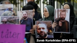 Акція пам’яті Зелімхана Хангошвілі біля посольства Німеччини в Тбілісі, 10 вересня 2019 року