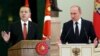 Президент Туреччини Реджеп Тайїп Ердоган (ліворуч) і президент Росії Володимир Путін (комбіноване фото)