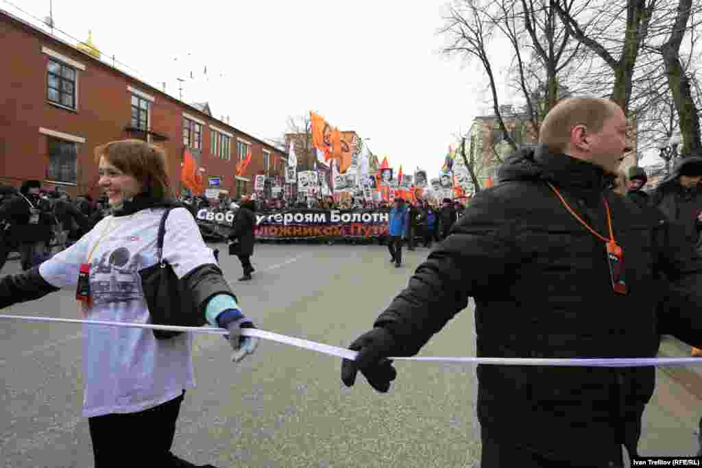 Акция за свободу "узников Болотной" и всех политзаключенных