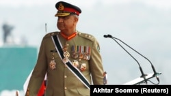 پاکستان پوځ پر ټولنيزو رسنيو د جنرال قمر جاوېد باجوه د څرګندونو په اړه څه نه دي ويلي - انځور له ارشيفه