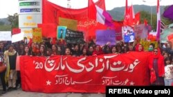 اسلام اباد کې ازادي مارچ ۲۰۲۰، اتم مارچ
تصویر له ارشیفه