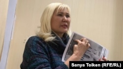 Белсенді Санавар Закирова.