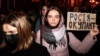 Во время акции «Не допустим Минской измены» у Офиса президента Украины. Киев, 13 марта 2020 года 