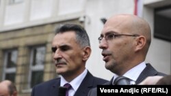 Zoran Šangut (desno)