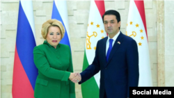 Валентина Матвиенко и Рустам Эмомали