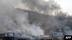 На месте взрыва в Джизре (юго-восток Турции, 26 августа 2016 года) 
