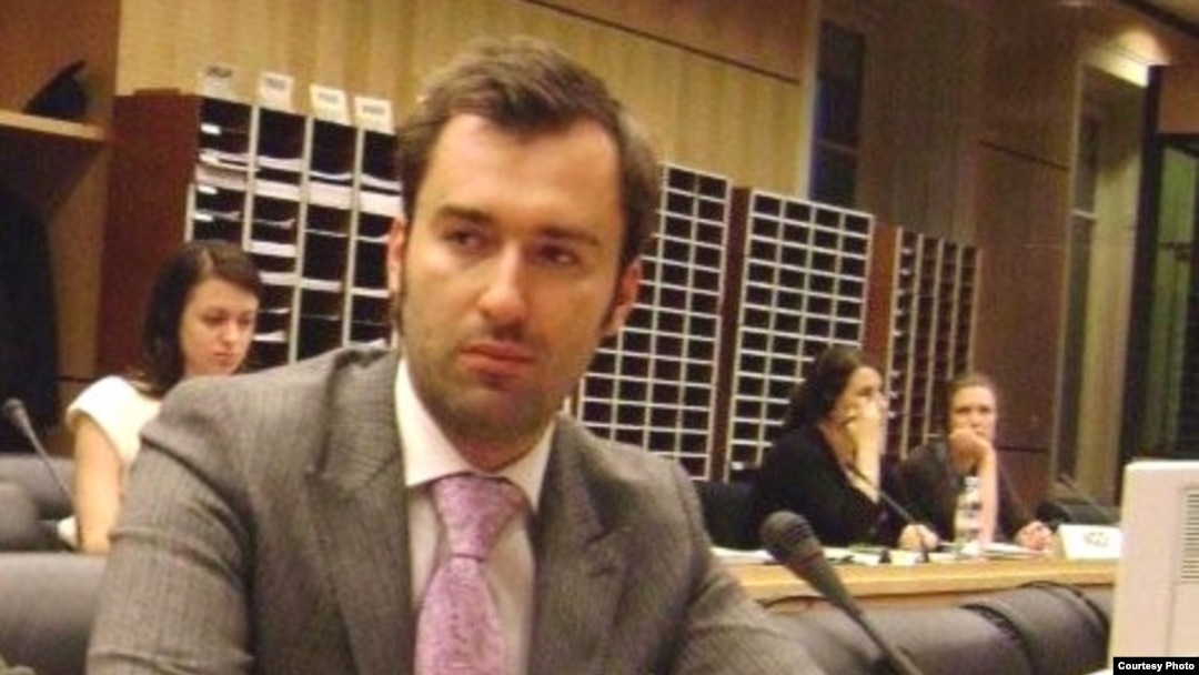 Питер Залмаев, директор американской НПО "Евразийская демократическая инициатива". Женева, 6 ноября 2008 года.