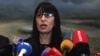 Armenia - Naira Zohrabian of the Prosperous Armenia Party, meets the press at the party headquarters in Yerevan, 5Mar2015.