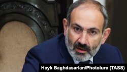 Исполняющий обязанности премьер-министра Армении Никол Пашинян.