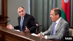 Սերգեյ Լավրովի եւ Էլմար Մամեդյարովի համատեղ ասուլիսը, Մոսկվա, 21-ը մայիսի, 2013թ.