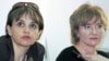 Оксана Макушина (слева), заместитель шеф-редактора проектов газеты «Республика», и Татьяна Трубачева (справа), главный редактор газеты «Голос республики». Алматы, 17 марта 2010 года.