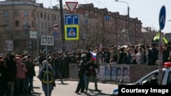 Акция "Он нам не царь" в Челябинске, 5 мая 2018 года 