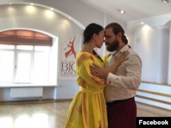Алексей Гаврись и Ольга Валейка