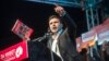 Лидерот на СДСМ Зоран Заев зборува на предизборен митинг во Прилеп.