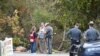 New York State Troopers at the site of a limousine accident that killed 20 people on October 6. 