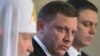 Слева направо: патриарх Московский Кирилл, глава группировки «ДНР» Александр Захарченко и глава группировки «ЛНР» Леонид Пасечник во время пресс-подхода по итогам встречи относительно условий по обмену пленными между российскими гибридными силами в лице группировок «ДНР», «ЛНР» и властями Украины, Москва. 25 декабря 2017 года