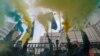 Під час протесту біля Конституційного суду України. Київ, 30 жовтня 2020 року 