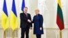 Ґрібаускайте та Порошенко закликають розширити санкції проти Росії