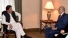 زلمي خلیلزاد او عمران خان په نیویارک کې. ۲۰۱۹، ۲۲ سېپټېمبر 