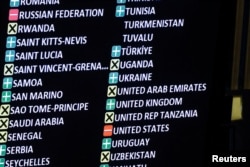 Результати голосування щодо проєкту резолюції одинадцятої надзвичайної спеціальної сесії Генеральної Асамблеї Організації Об'єднаних Націй, присвяченої третій річниці російського вторгнення в Україну. Нью-Йорку, 24 лютого 2025 року