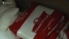 Armenia -- A pack of sugar for sale at a Yerevan store.