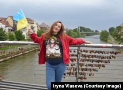 Irina Vlasova spune că va fi nevoie să-și îmbunătățească nivelul limbii germane pentru a obține un job similar celui pe care l-a avut în Ucraina.