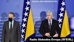 Bakir Izetbegović i Dragan Čović, arhivska fotografija