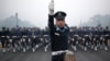 India - Indian Air Force soldiers rehearse for the Republic Day parade on a cold and foggy winter morning in New Delhi December 30, 2014