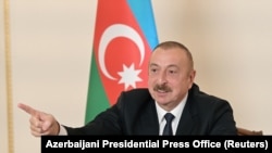 Ադրբեջանի նախագահ Իլհամ Ալիևը, Բաքու, արխիվ: 