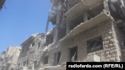 Так выглядят после бомбардировок восточные районы Алеппо, октябрь 2016