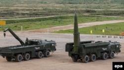 The exercises featured the deployment of Iskander missiles and preparations for firing them, but didn't involve actual launches, the military said.