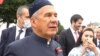 Татарстан президенты Рөстәм Миңнеханов "Печән базары" чарасында, 29 август 2020