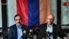 Жирайр Сефилян и Варужан Аветисян на пресс-конференции, Ереван, 23 августа 2018 г.