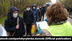 Обмін на КПВВ Майорськ, 16 квітня 2020 року 