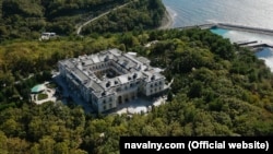 Ռուսաստան - Սև ծովի ափին ենթադրաբար նախագահ Վլադիմիր Պուտինի համար կառուցվող պալատը, Կոռուպցիայի դեմ պայքարի հիմնադրամի ֆիլմից, 19-ը հունվարի, 2021թ․