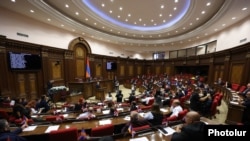 The Armenian parliament in session (file photo)